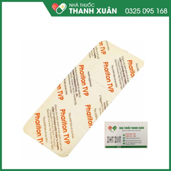 Phariton TVP bổ sung vitamin và khoáng chất hộp 60 viên